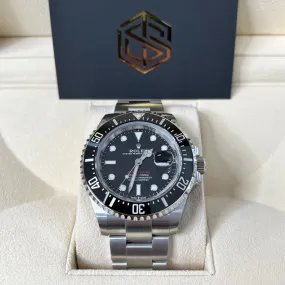 Rolex Sea-Dweller 126600 50th Anniversary Red Writing 2022 Unworn Full Set Watch