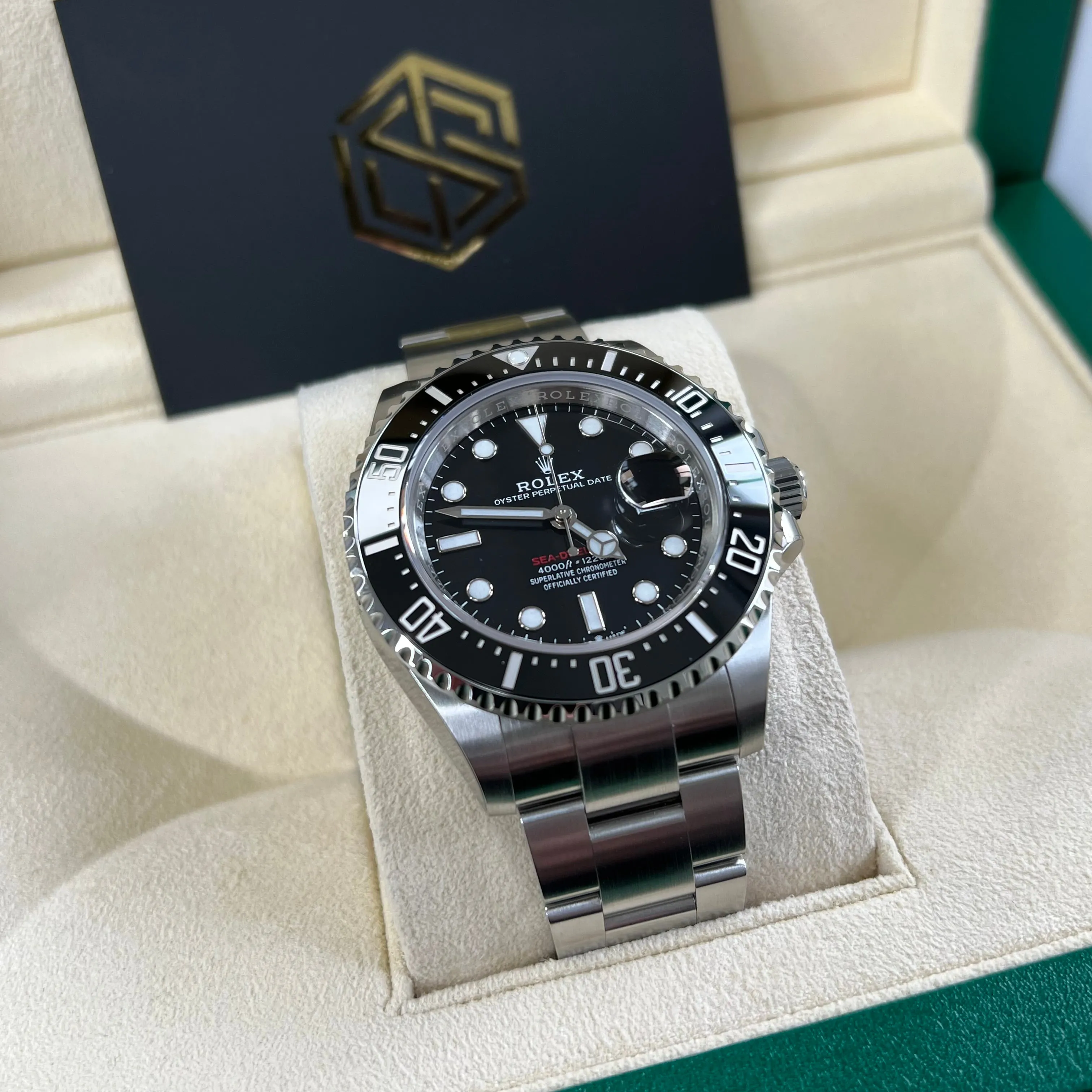 Rolex Sea-Dweller 126600 50th Anniversary Red Writing 2022 Unworn Watch