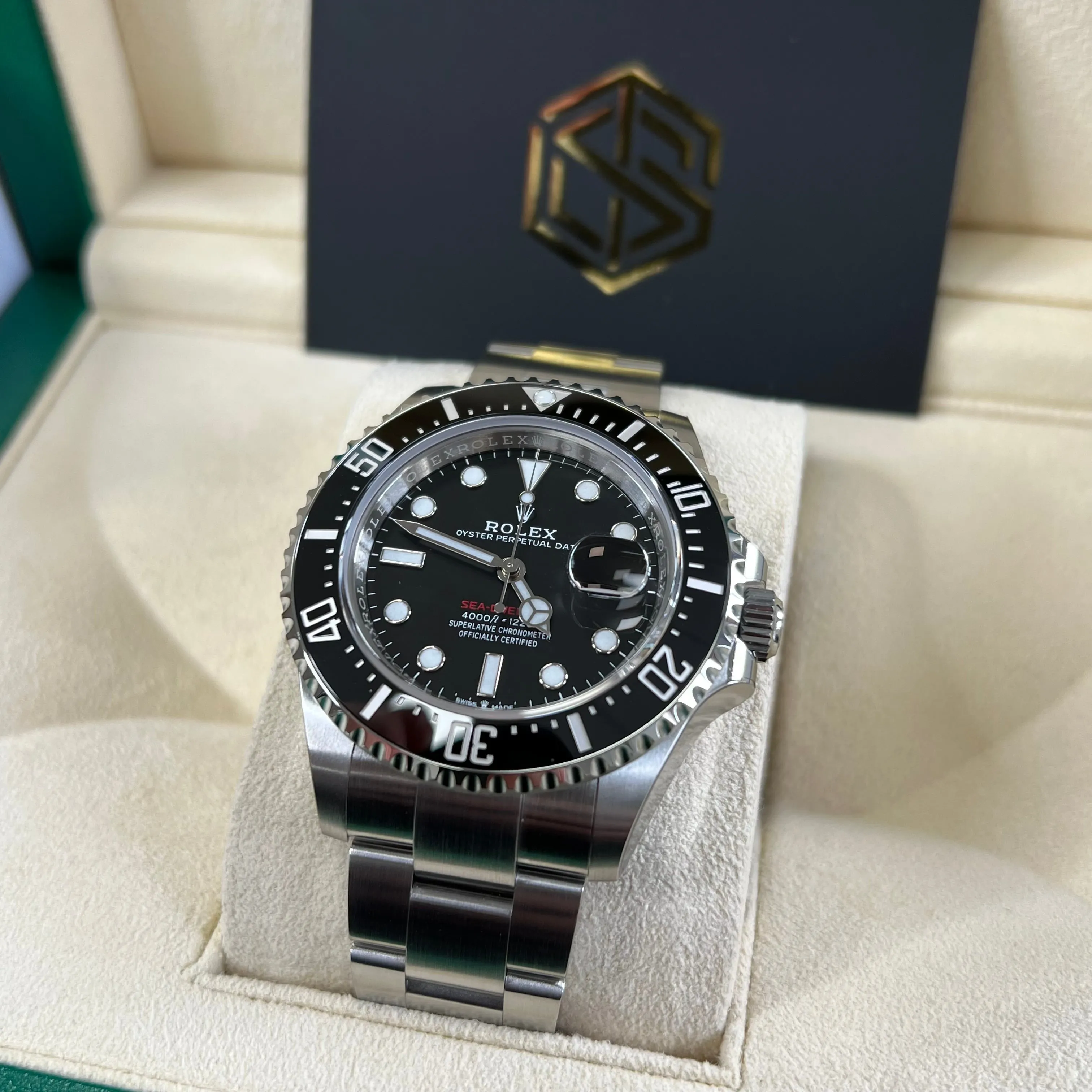 Rolex Sea-Dweller 126600 50th Anniversary Red Writing 2022 Unworn Watch
