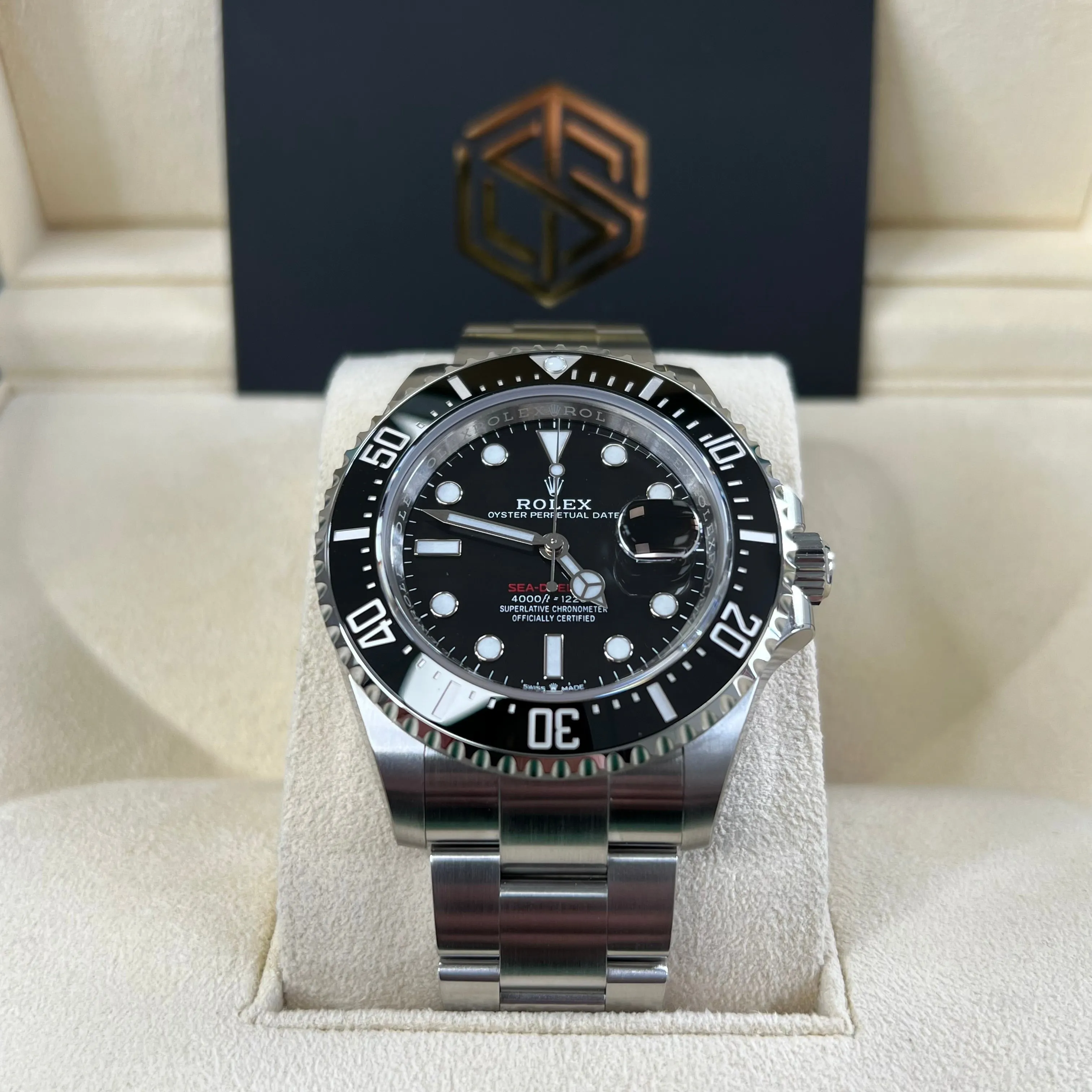 Rolex Sea-Dweller 126600 50th Anniversary Red Writing 2022 Unworn Watch