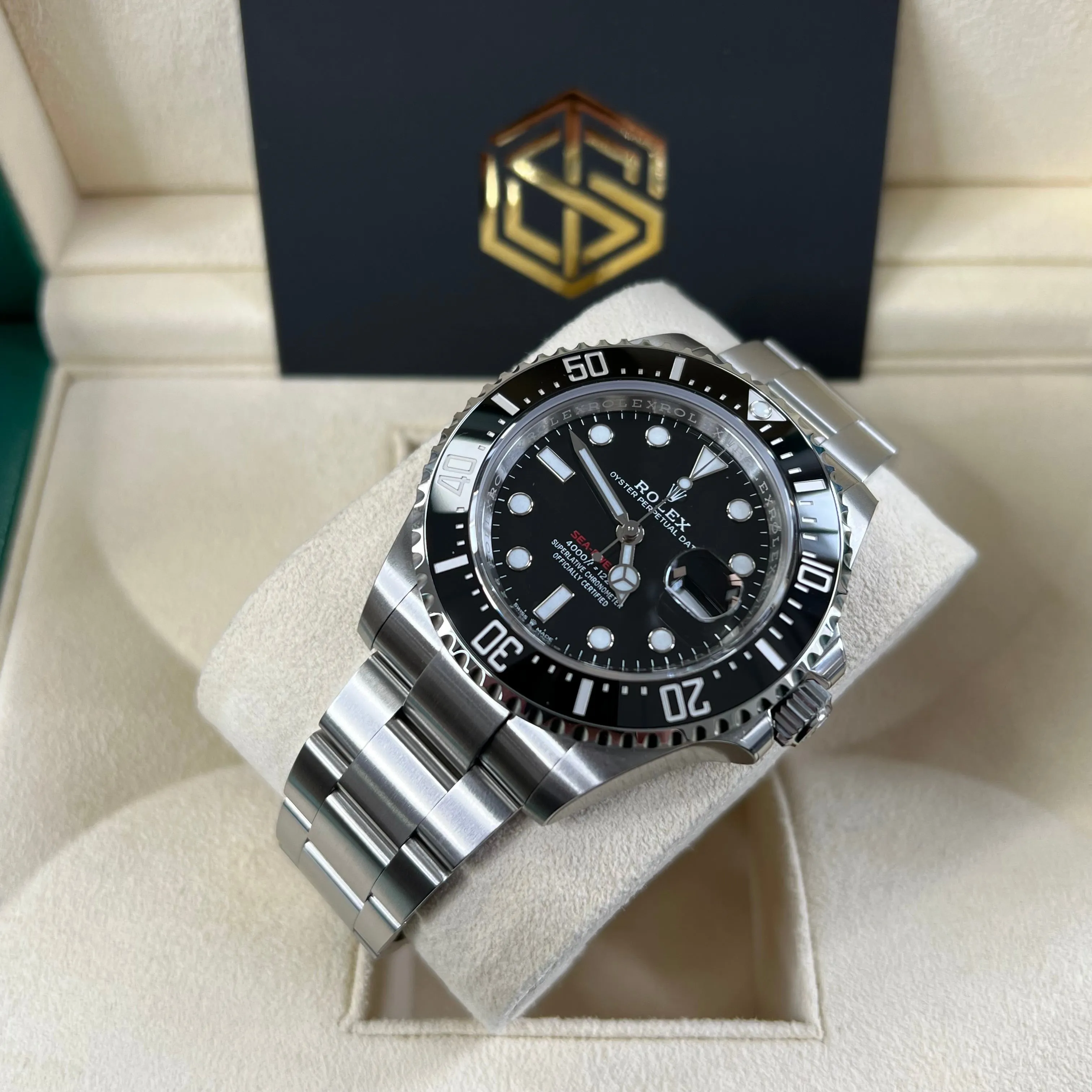 Rolex Sea-Dweller 126600 50th Anniversary Red Writing 2022 Unworn Watch