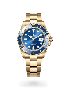Rolex Submariner Date in 18 kt yellow gold, M126618LB-0002 | Walters & Hogsett