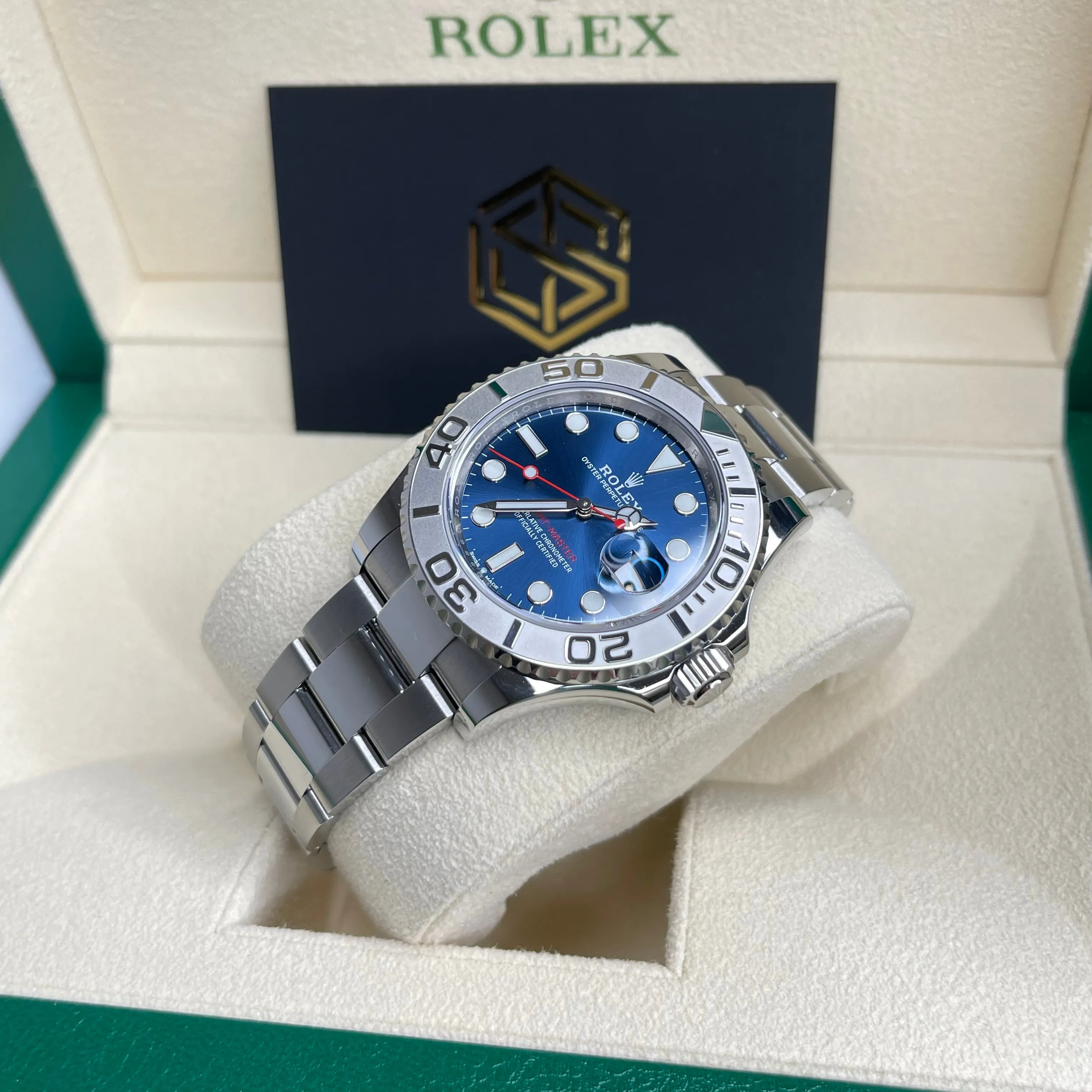 Rolex Yacht-Master 40 126622 Blue Dial 2021 Unworn Full Set Watch
