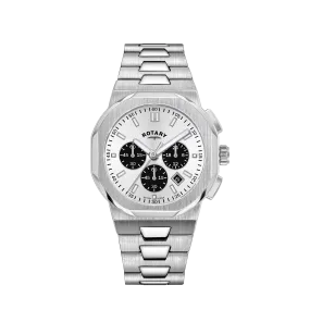 Rotary 41mm Regent Chronograph Stainless Steel Quartz Watch