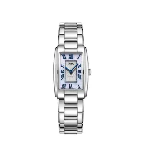 Rotary Cambridge Stainless Steel Mother-of-Pearl Quartz Watch