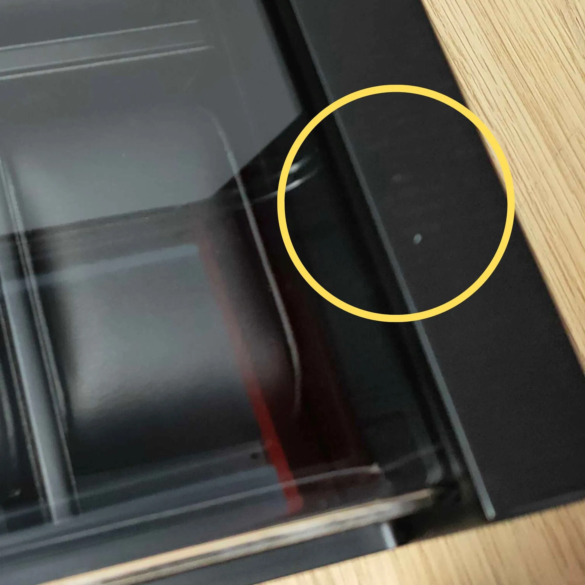Seconds - Black Wooden Watch Box for 10 Watches (b)