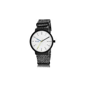 Skagen Nylon Analogue Quartz Round Watch For Men