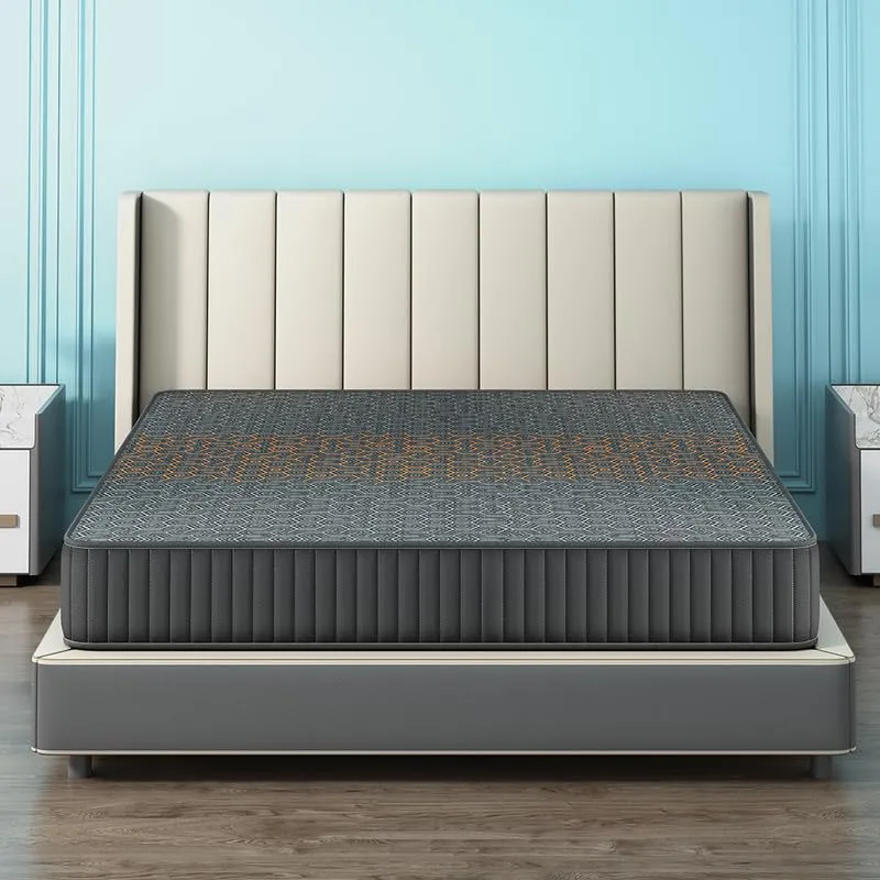 Sleepyhead Technic Hybrid - 3 Zone 6D Hexagon Grid Mattress with 3 Zone Pocket Spring | Plush Comfort with Optimal Bounce | 3000 Air Pockets for Better Air Circulation | 78x60x8 inches (Queen Size)