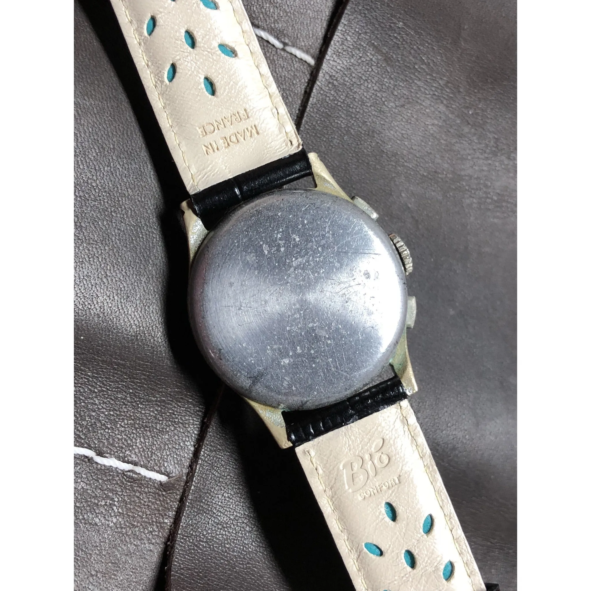 Sold - Olma Vintage Chronograph Venus 170 Circa 1940’s- Fully Serviced by ClockSavant