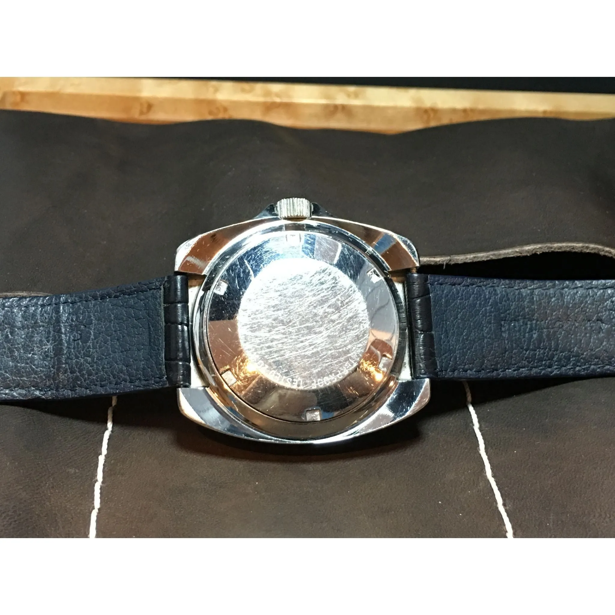 Sold - Tidal Moonphase Divers Watch - Arola Prototype -  Modified A. Schild 5206