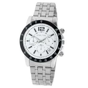 SteelTime Men's Stainless Steel Watches