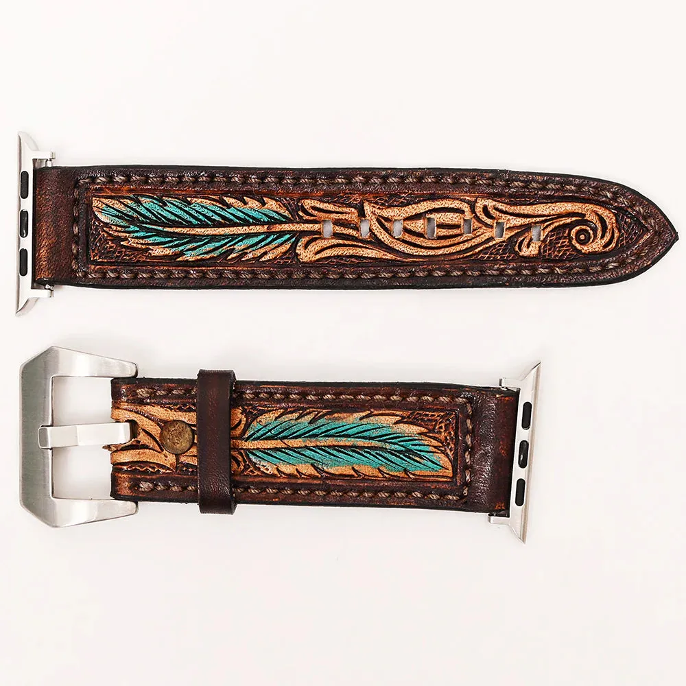 The McAllister 45 Leather Apple Watch Band