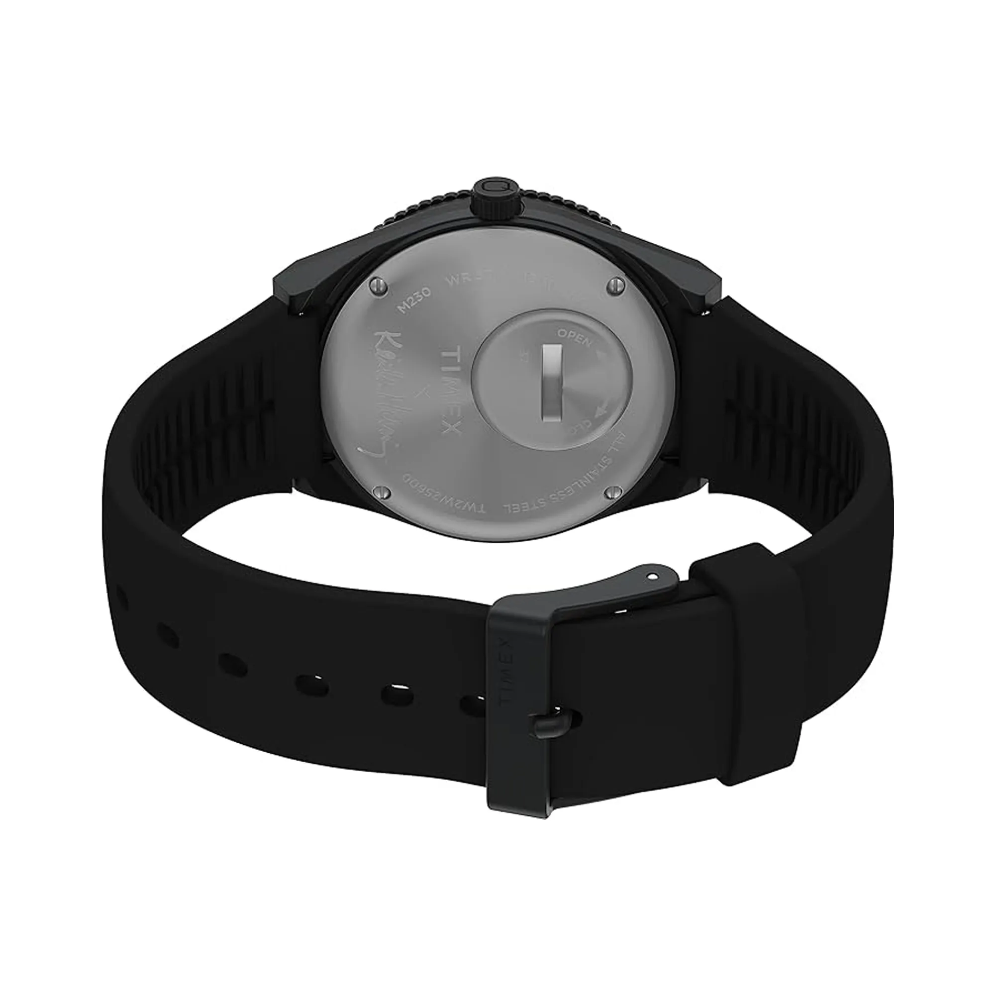 Timex x Keith Haring 38mm Rubber Strap Watch TW2W25600