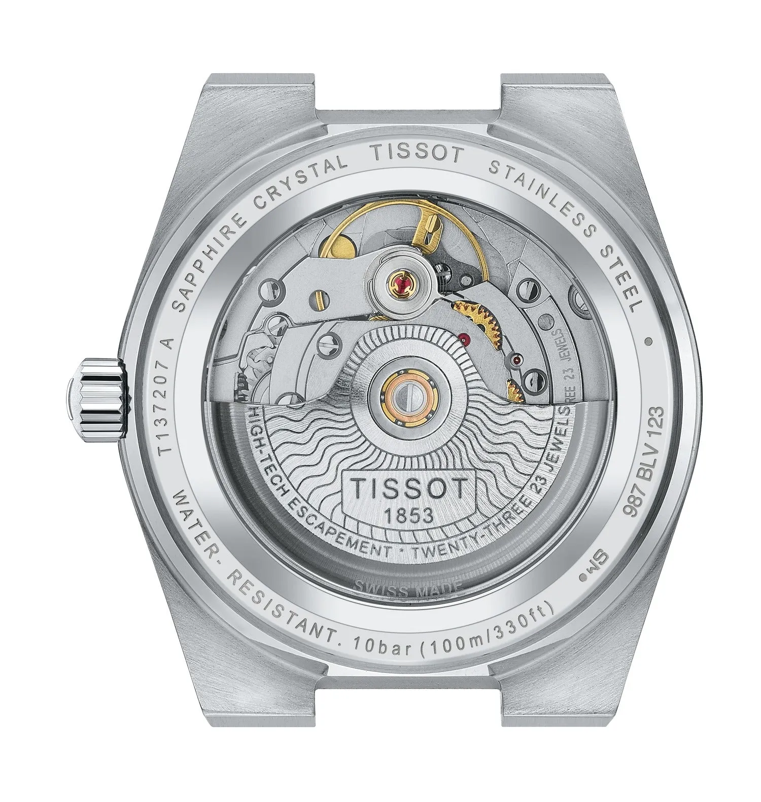 Tissot 35mm PRX Powermatic 80 Stainless Steel Green Automatic Watch