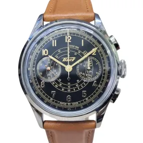 Tissot T142.462.16.052.00 Telemeter 1938 Automatic Chronograph Watch 42mm