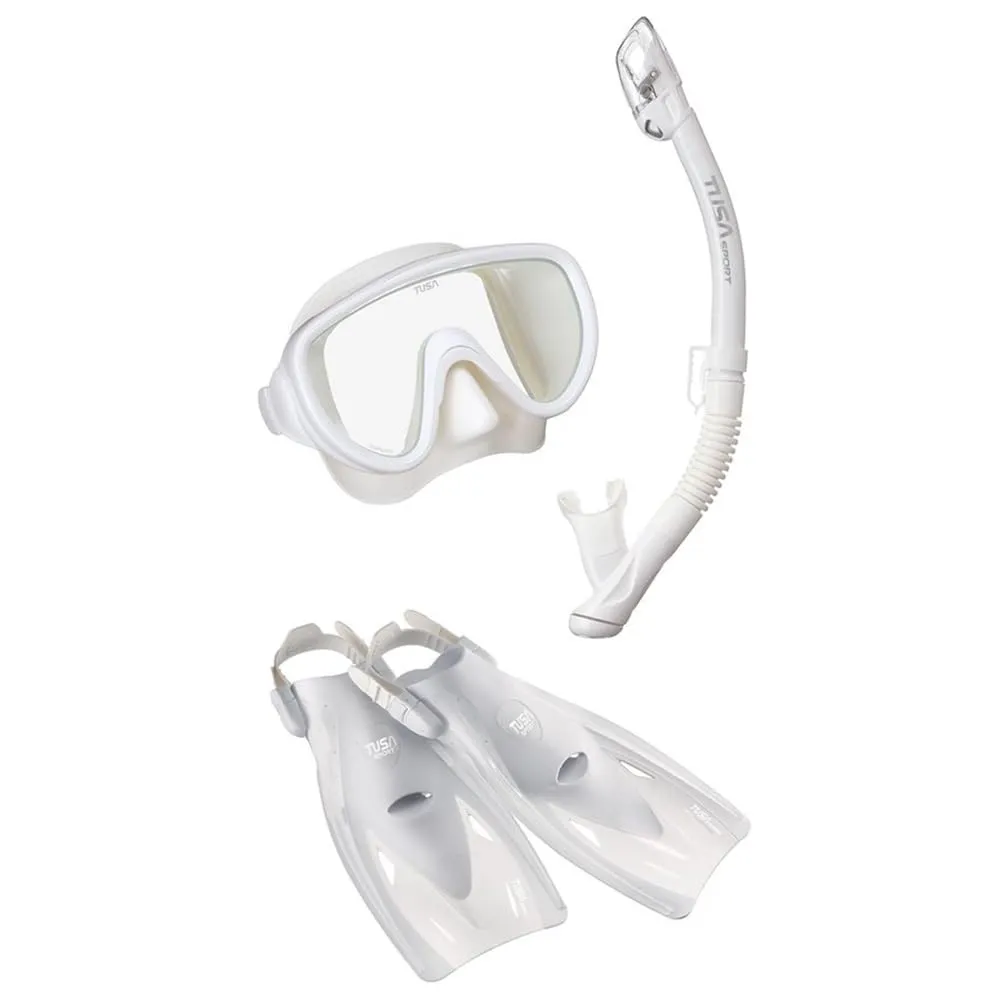 Tusa Serene Series Adult Travel Snorkeling Set