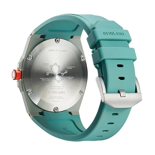 Unisex Carbonlite Blue 40mm Watch