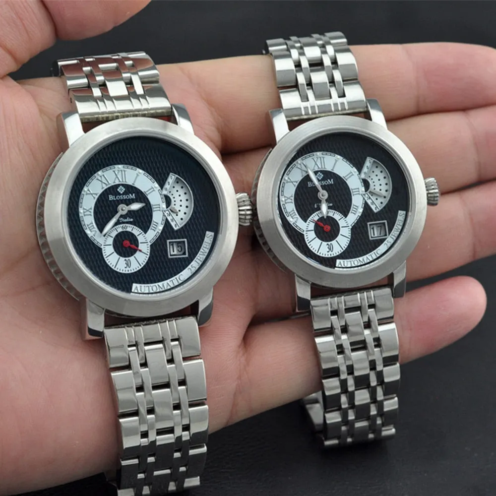 Unisex Designer Seagull Automatic Self-Winding Mechanical Wristwatches