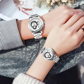 Unisex Designer Seagull Automatic Self-Winding Mechanical Wristwatches