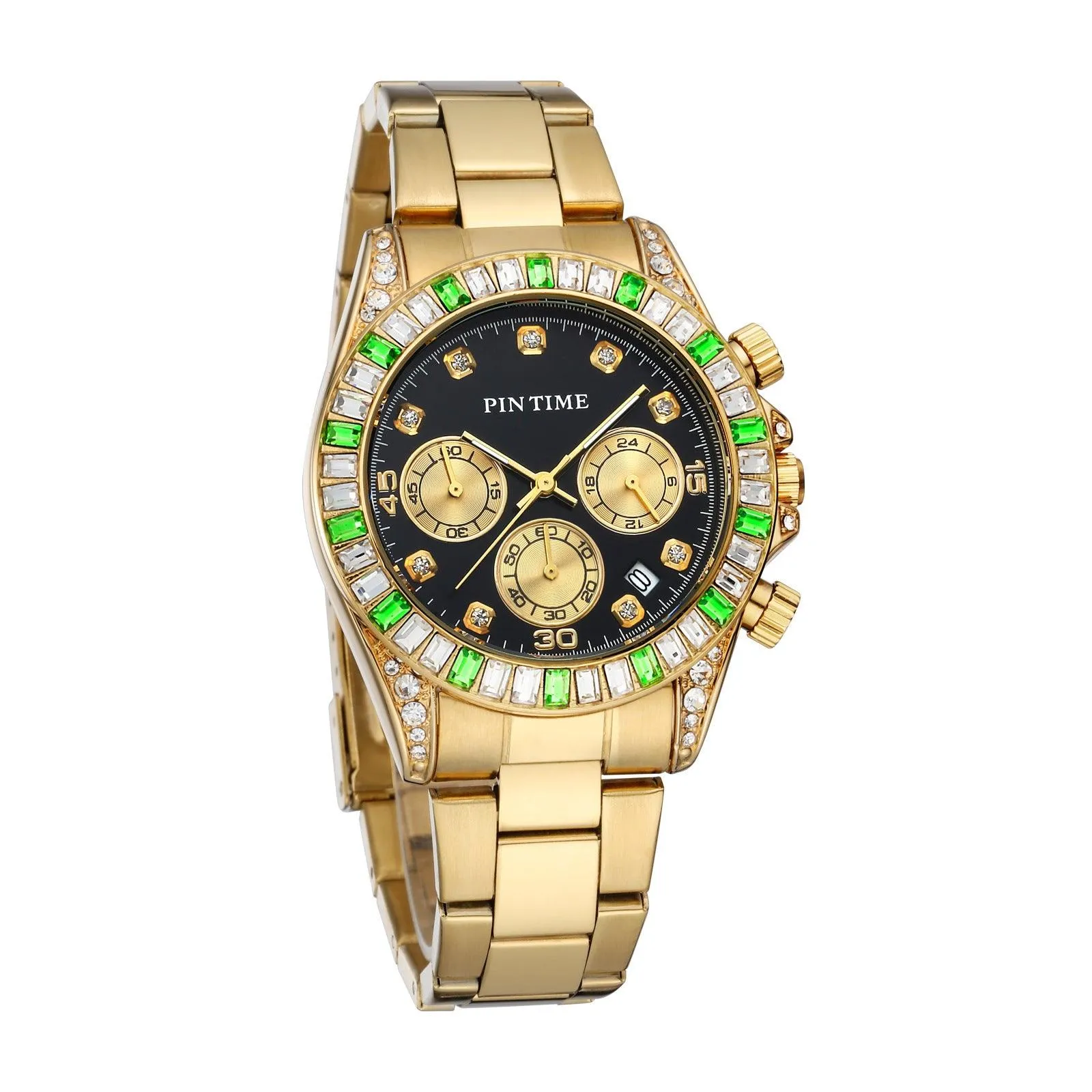 Unisex Fashion Stainless Steel Band Watch
