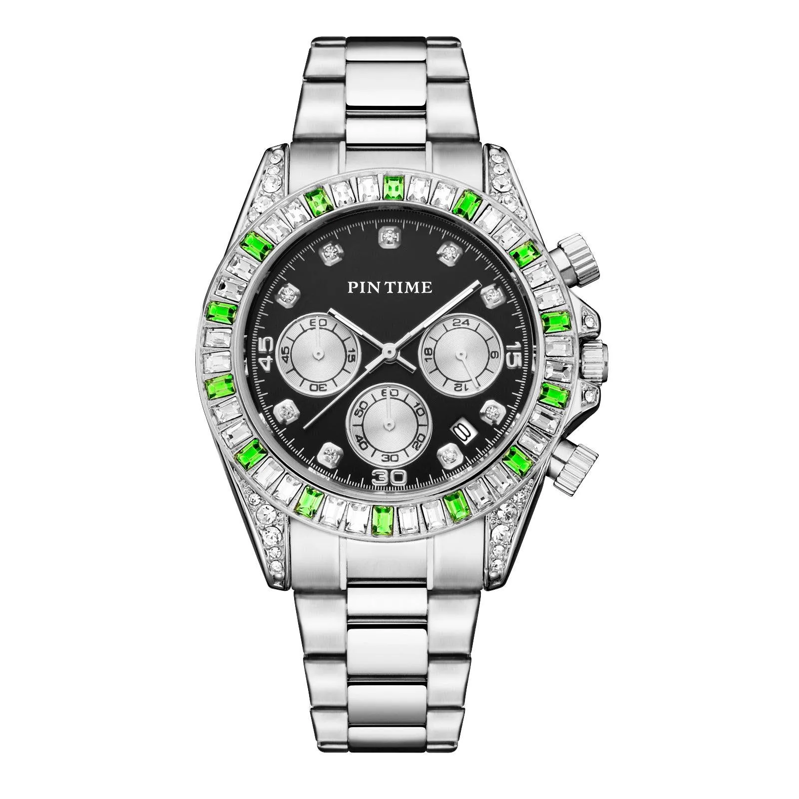 Unisex Fashion Stainless Steel Band Watch