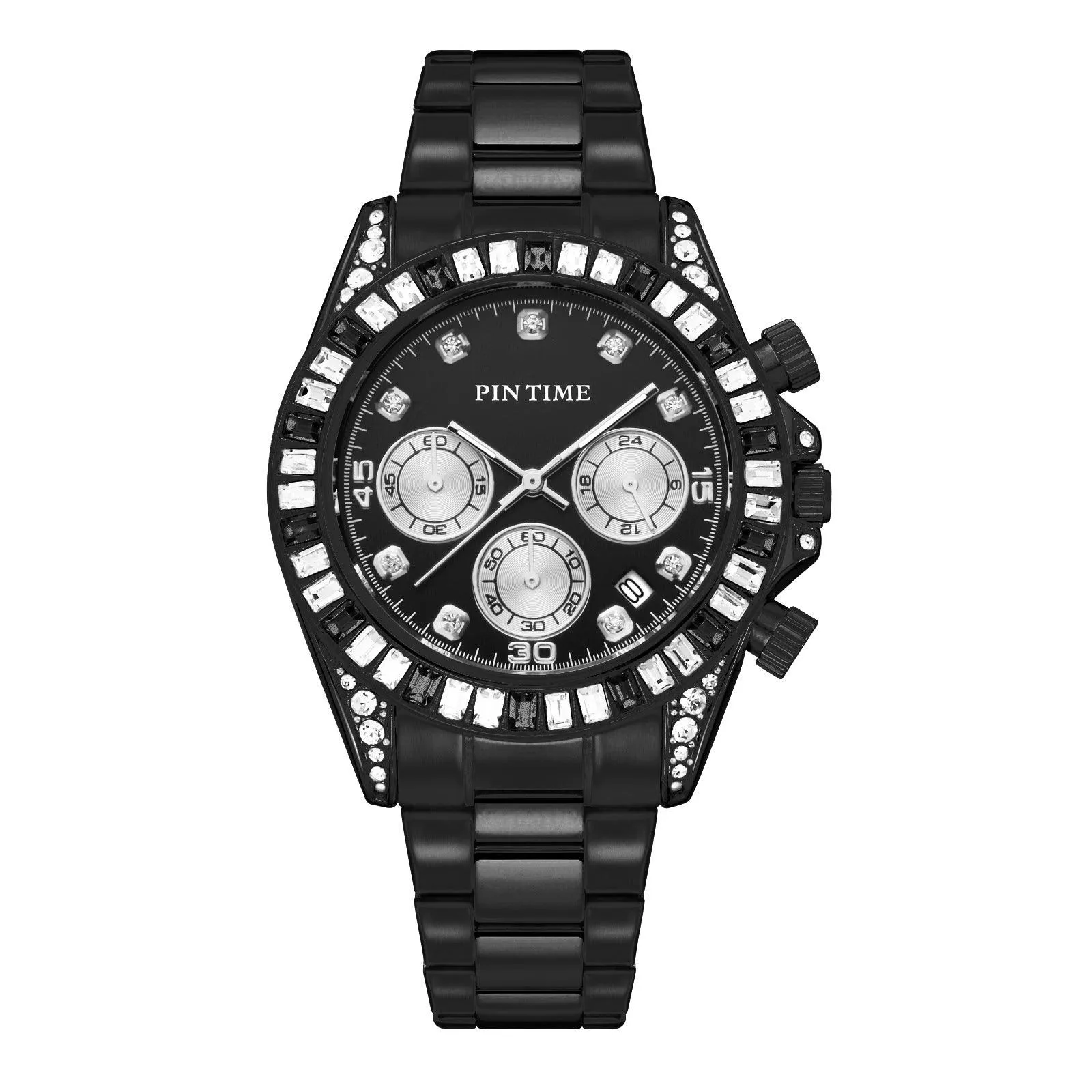 Unisex Fashion Stainless Steel Band Watch