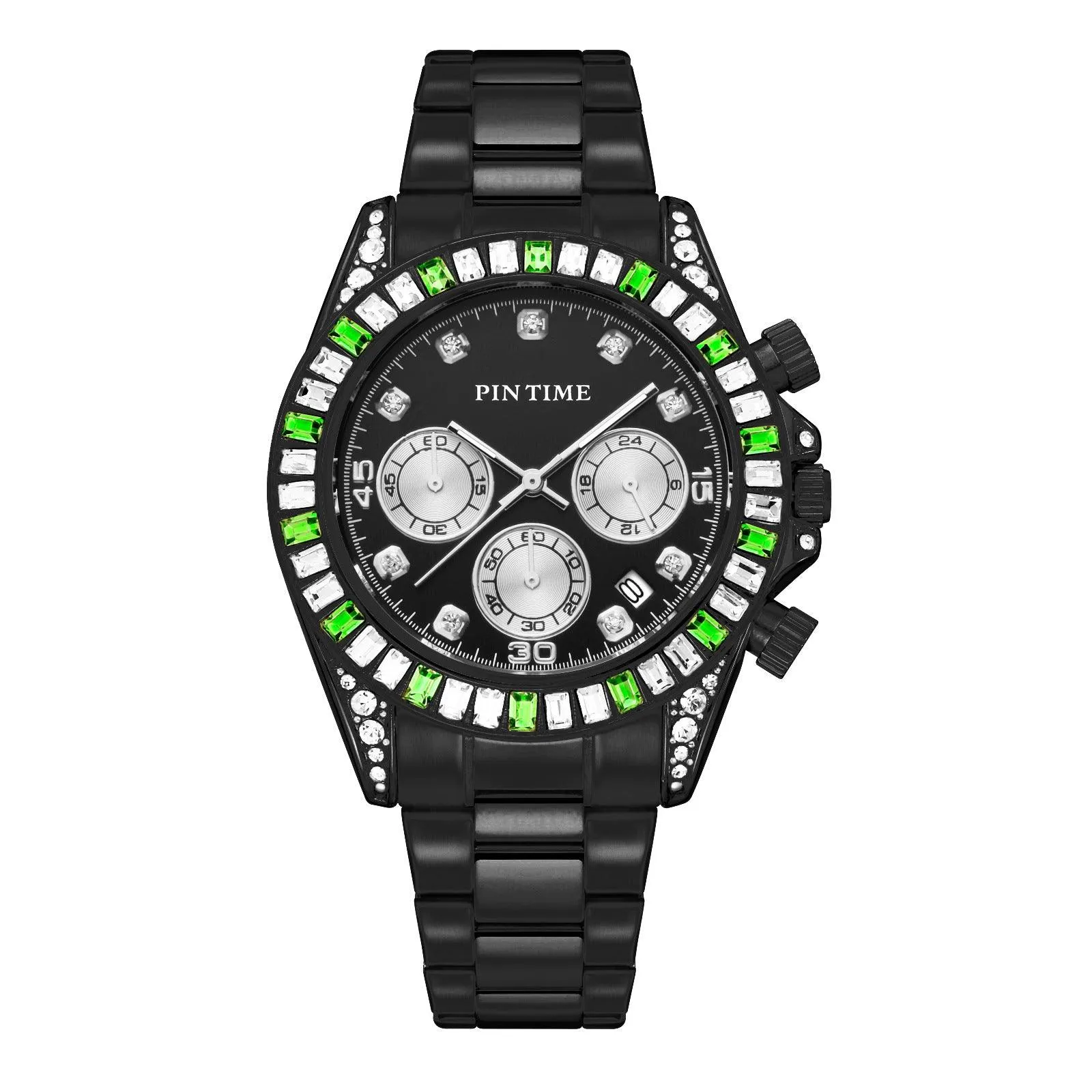 Unisex Fashion Stainless Steel Band Watch