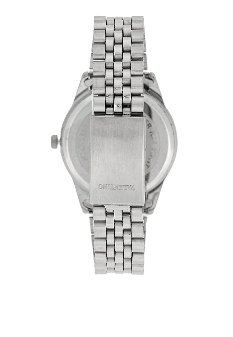 Valentino 20122393-BLUE DIAL Stainless Steel Strap Analog Watch for Men