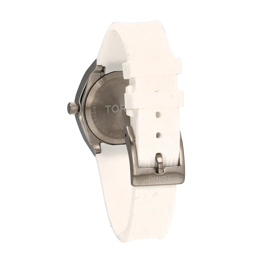 Women 23mm White Watch