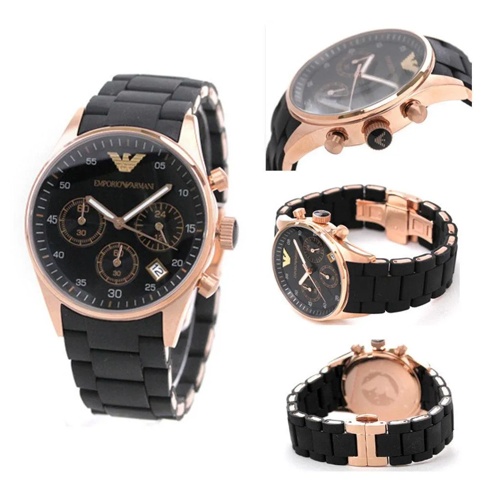 Women's AR5906 Fashion Black Dial Watch