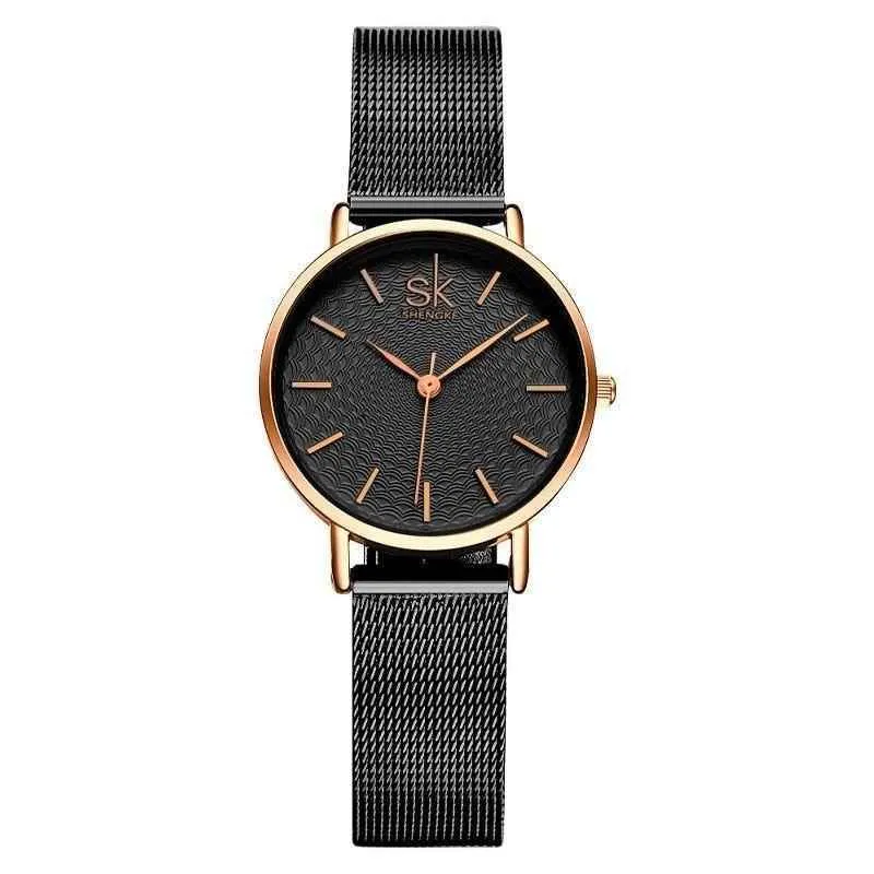 Women's Simple Watches Mesh Stainless Steel Casual Wristwatches #K0006