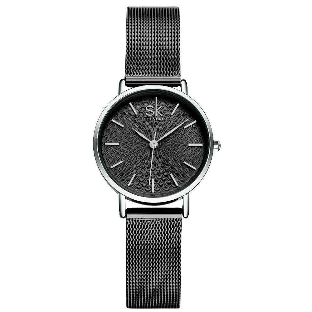 Women's Simple Watches Mesh Stainless Steel Casual Wristwatches #K0006