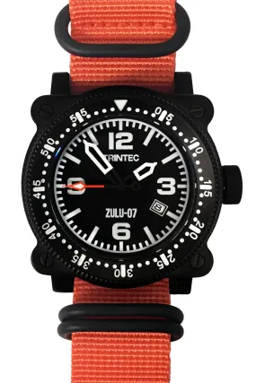 ZULU-07 PRO / Black/Orange / Automatic